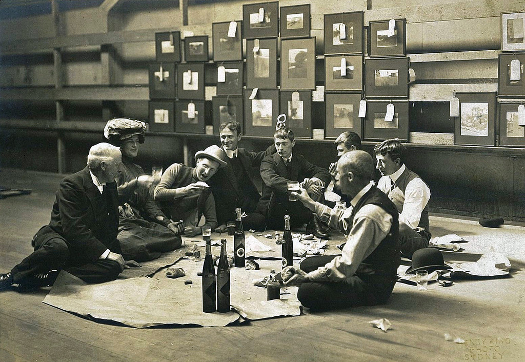 Society of Artists' Selection Committee at the New South Wales Art Gallery, Sydney, 1907